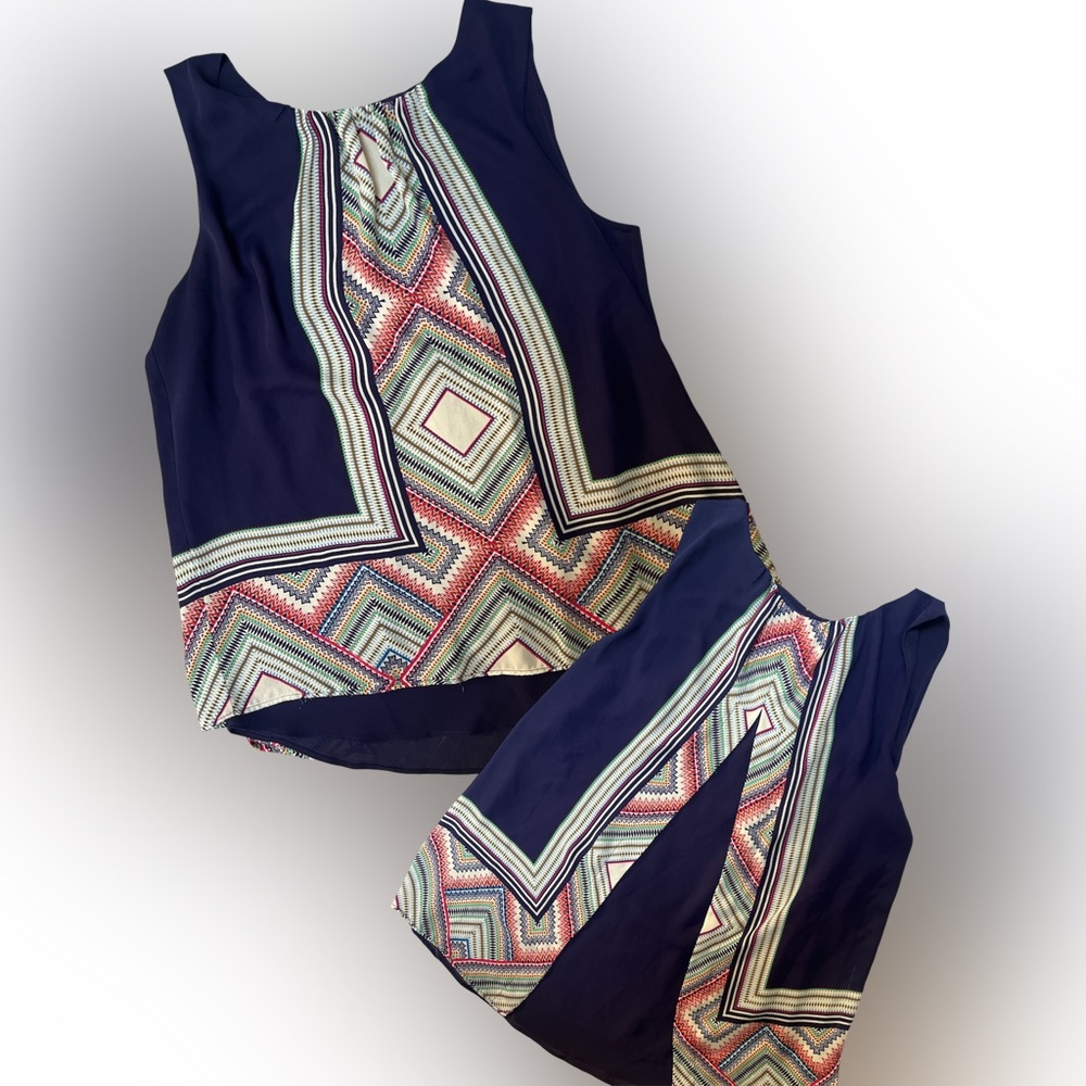 Rose & Olive Navy and Multicolor